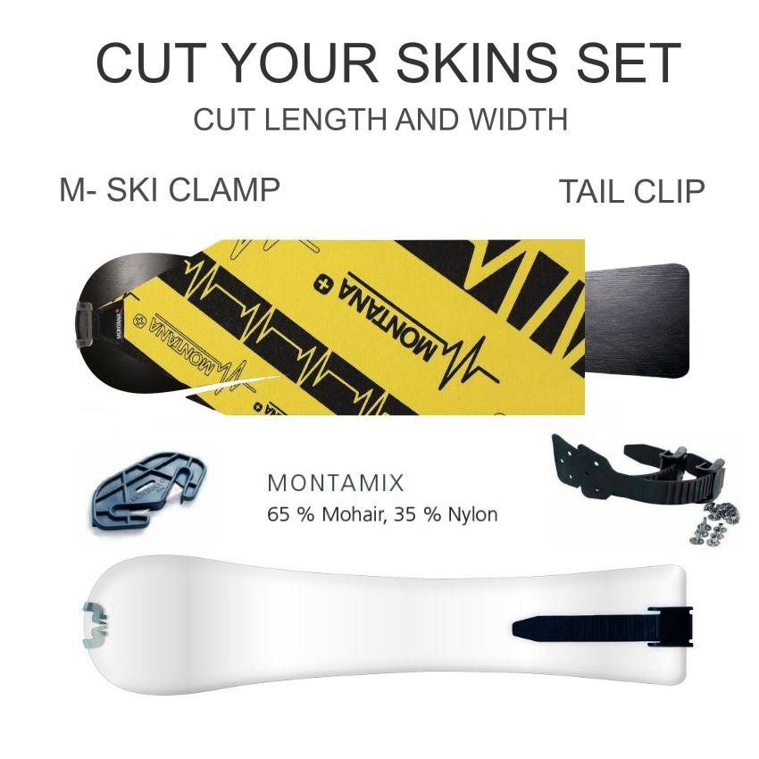 Montana Ski Skins - Cut your Skins | Montana Sport North America
