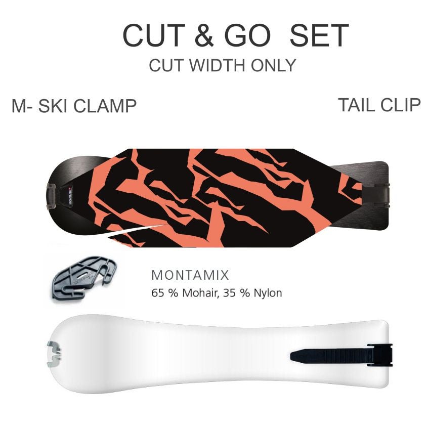 Montana Ski Climbing Skins - Cut & Go | Montana Sport North America