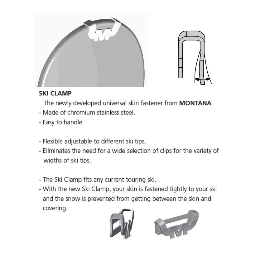 Montana Ski Climbing Skins - Cut & Go | Montana Sport North America